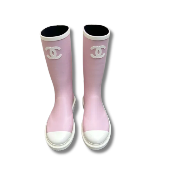 Chanel Regenstiefel